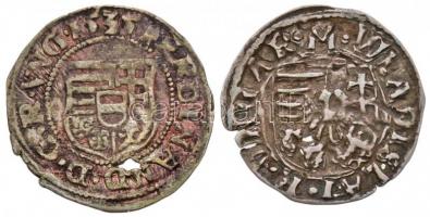 1498-1503. Denár Ag "II. Ulászló" (0,27g) + 1535K-B Denár Ag "I. Ferdinánd" (0,5...