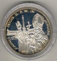 1991. "II.János Pál" 500Ft Ag T:PP