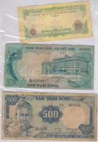 Vietnam / Kambodzsa 20db klf bankjegy albumban T:vegyes
Vietnam / Kambodia 20pcs of mixed banknotes ...
