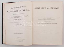 Dr. Borovszky Samu(szerk.): Magyarország vármegyéi és városai, Magyarország monográfiája. Szabolcs V...