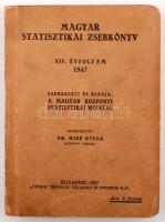 1947 Magyar Statisztikai Zsebkönyv térképpel