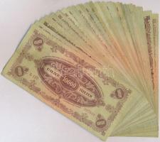 1945. 10.000P (30x) mindegyik MNB bélyeggel T:vegyes