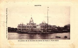 Port Said, Suez Canal, Society Palace (Rb)