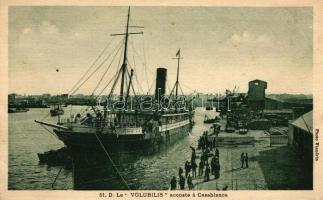 Casablanca, Volubilis steamship (EB)