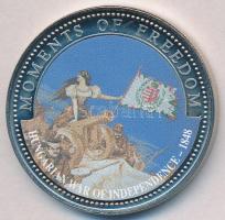 Libéria 2001. 10$ "Szabadság pillanatai - Magyar szabadságharc" multicolor T:PP ujjlenyoma...