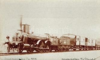 Szamosvölgyi vasút gőzmozdonya / early Hungarian Regional Railways steam engine, photo