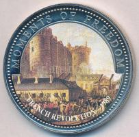 Libéria 2001. 10$ "Szabadság pillanatai-Francia Forradalom" multicolor T:PP ujjlenyomatos
...