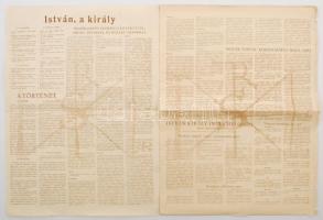 1983 Az István a király c. rockopera ősbemutatójának programfüzete: Folio 8p