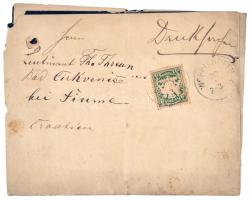 1897 Sebastian Kneipp (1821-1897) híres természetgyógyász halotti értesítője, kissé megviselt állapo...