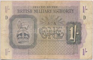 Nagy-Britannia / Brit katonai megszállás 1943. 1Sh T:III Great-Britain / British military authority 1943. 1 Shilling C:F Krause M2