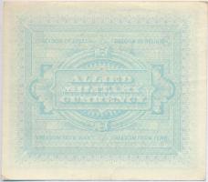 Olaszország/nemzetközi megszállás 1943. 5L T:II-
Italy/Allied Military Currency 1943. 5 Lire C:VF