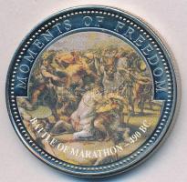 Libéria 2001. 10$ "Szabadság pillanatai- Maratoni csata" multicolor T:PP
Liberia 2001. 10 ...