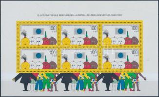 1990 Nemzetközi ifjúsági bélyegkiállítás blokk Mi 21