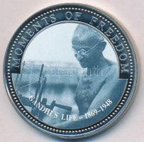 Libéria 2001. 10$ "Szabadság pillanatai - Gandhi élete" multicolor T:PP
Liberia 2001. 10 D...