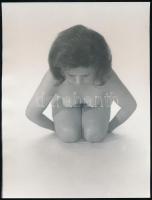 cca 1975 Három titkos történet emléke, finoman erotikus fényképek, 3 db, 15x24 és 18x24 cm /
cca 197...