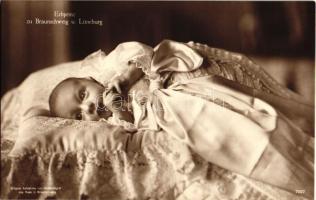 Ernő Ágost braunschweigi herceg csecsemőkorában., Erbprinz zu Braunschweig u. Lüneburg / Ernest Augustus, Duke of Brunswick as a baby