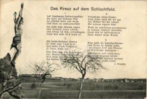 Das Kreuz auf dem Schlachtfeld / The cross on the battlefield, WWI German military (EK)