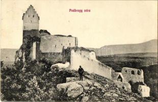 Kővárhely, vár, kiadja Platzko Gyula / castle