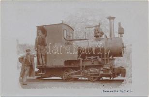 'Erdőd' gőzmozdony, Somoskőújfalu / Hungarian steam engine, photo