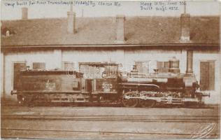 336. sorozatú gőzmozdony, az erdélyi vasút tulajdona / Hungarian steam engine, photo