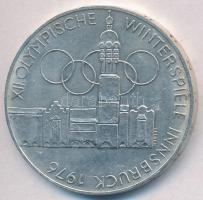 Ausztria 1976. 100Sch Ag "Innsbruck - XII. Téli olimpia / Épületek és olimpiai logó" T:2 
...