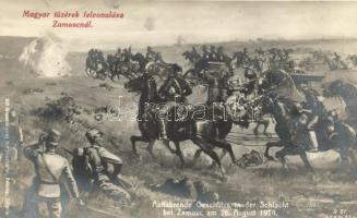 Magyar csapatok felvonulása Zamoscnál / Battle of Zamosc