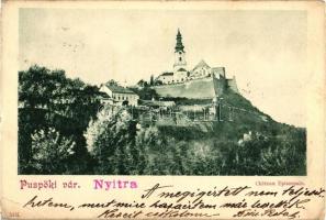 1899 Nyitra, Püspöki vár / bishop's castle (EB)