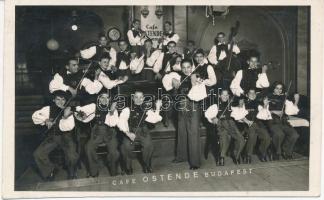 Budapest VII. Café Ostende, Rajkó zenekar; Faragó László Artistica foto (EK)