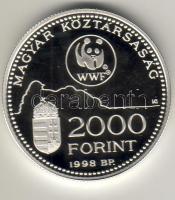 1998. "Óvd a természetet" 2000Ft Ag T:PP Díszdobozban, tanúsítvánnyal!
