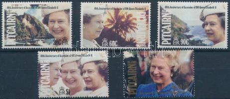 II. Erzsébet trónra lépésének 40. évfordulója sor, Queen Elizabeth II set