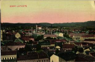 Eger, Látkép; Répás Béla kiadása