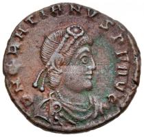 Római Birodalom / Siscia / Gratianus 367-375. AE3 Br (2.4g) T:2- Roman Empire / Siscia / Gratian 367-375. AE3 D N GRATIANVS P F AVG / GLORIA RO-MANORVM - M - *P - deltaSISC (2.4g) C:VF RIC IX Siscia 14c, type xvii