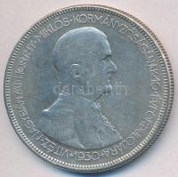 1930. 5P Ag "Horthy jobbra" T:3
Adamo P8