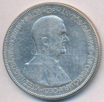 1930. 5P Ag "Horthy jobbra" T:3
Adamo P8