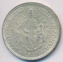 1938. 2P Ag "Madonna" T:2-
Adamo P7