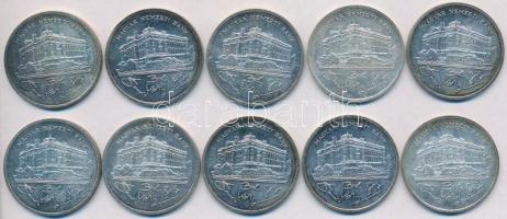 1992. 200Ft Ag "MNB" (10x) T:2 oxidáció