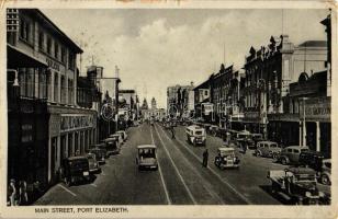 Port Elizabeth, Main Street, automobiles (small tear)