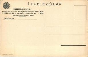 Budapest Székesfőváros Gázművei / Gas works, Budapest, advertisement