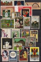 25db német levélzáró, vegyes minőség