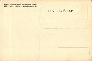 Balatoni fürdők, belföldi turisztikai reklámlap  kiadja a Balatoni Szövetség, Balatonfüred s: Voit (...