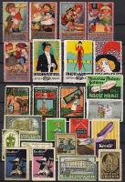 25db német levélzáró, vegyes minőség