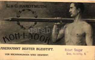 L. & C. Hardtmuth Koh-i-noor pencil advertisement