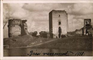 1938 Bács, vár / castle, photo