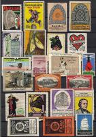 22db német levélzáró, vegyes minőség