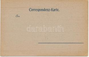 Kühnel's Zimmer-Dampf u. Heissluft-Kabine / sauna adivertisement, Art Nouveau postcard (b)