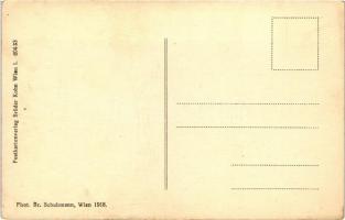 1918 A király a Monte S. Michele hegyen, Phot. Br. Schuhmann / Charles IV - Karl I visiting the Ital...