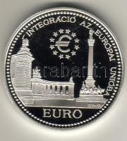 1998. "Euro-II" 2000Ft Ag T:PP Díszdobozban, tanúsítvánnyal!