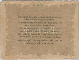 1848. 10Ft "Kossuth bankó" T:III-
Adamo G111