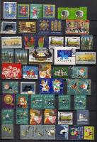 52db dán karácsonyi levélzáró, vegyes minőség