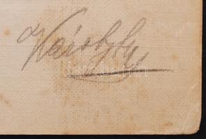 cca 1930 Gyógyszertár előtt tartott zászlós ünnepség, 17x23 cm, karton 25x33 cm